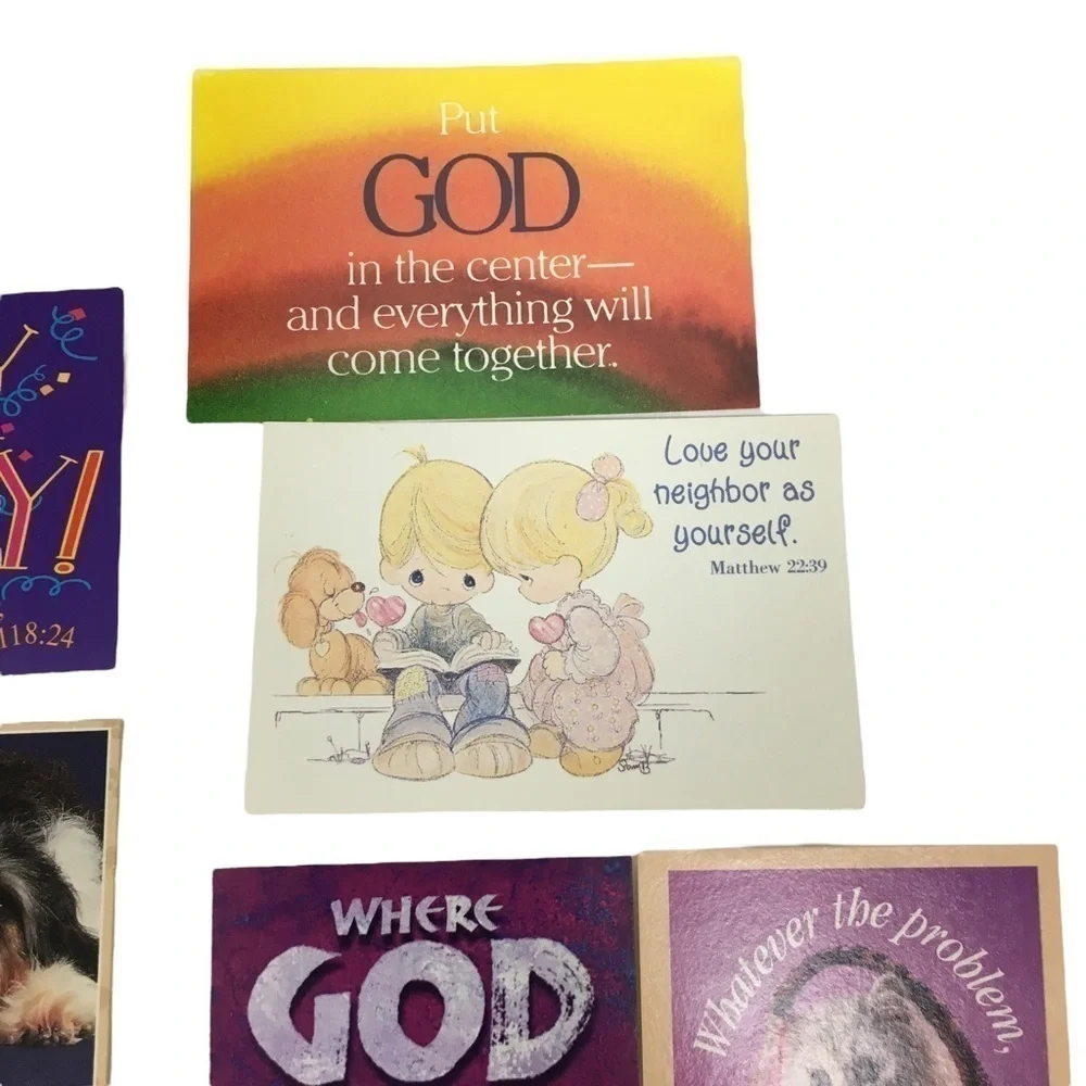 VINTAGE 90s Pass It On Gift Keychain Precious Moments Gift Friends Religious NWT